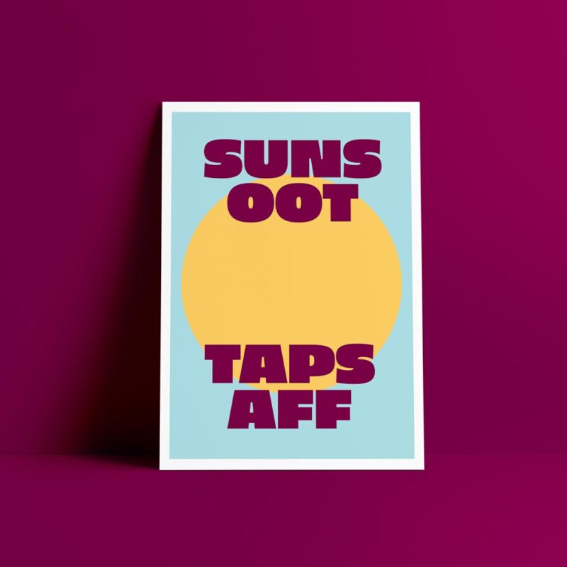 suns oot taps aff Print 1 1